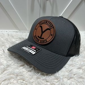 Yellowstone laser engraved Richardson 112 trucker Hat.